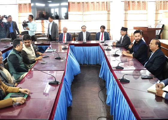 सर्वदलीय बैठकमा गगन थापाले के भने ?
