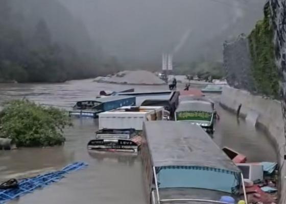 टिमुरे बाढीमा ४४१ चालक–सहचालक र व्यवसायी सम्पर्कविहीन