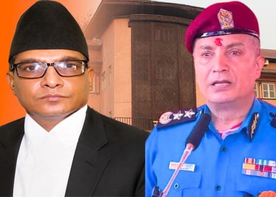 चोलेन्द्र प्रकरणपछि सर्वोच्च पुगे आईजीपी कार्की, प्रधानन्यायाधीशसँग ४० मिनेट छलफल चोलेन्द्र प्रकरणपछि सर्वोच्च पुगे आईजीपी कार्की, प्रधानन्यायाधीशसँग ४० मिनेट छलफल